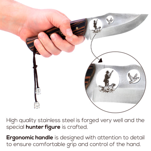 Stainless Steel Hunting Knife